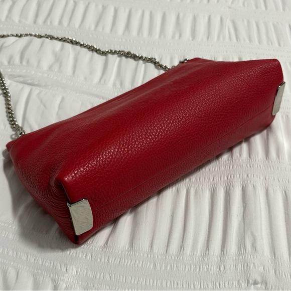 Coach Red Swagger Turn-lock Clutch / Crossbody - Picture 5 of 13